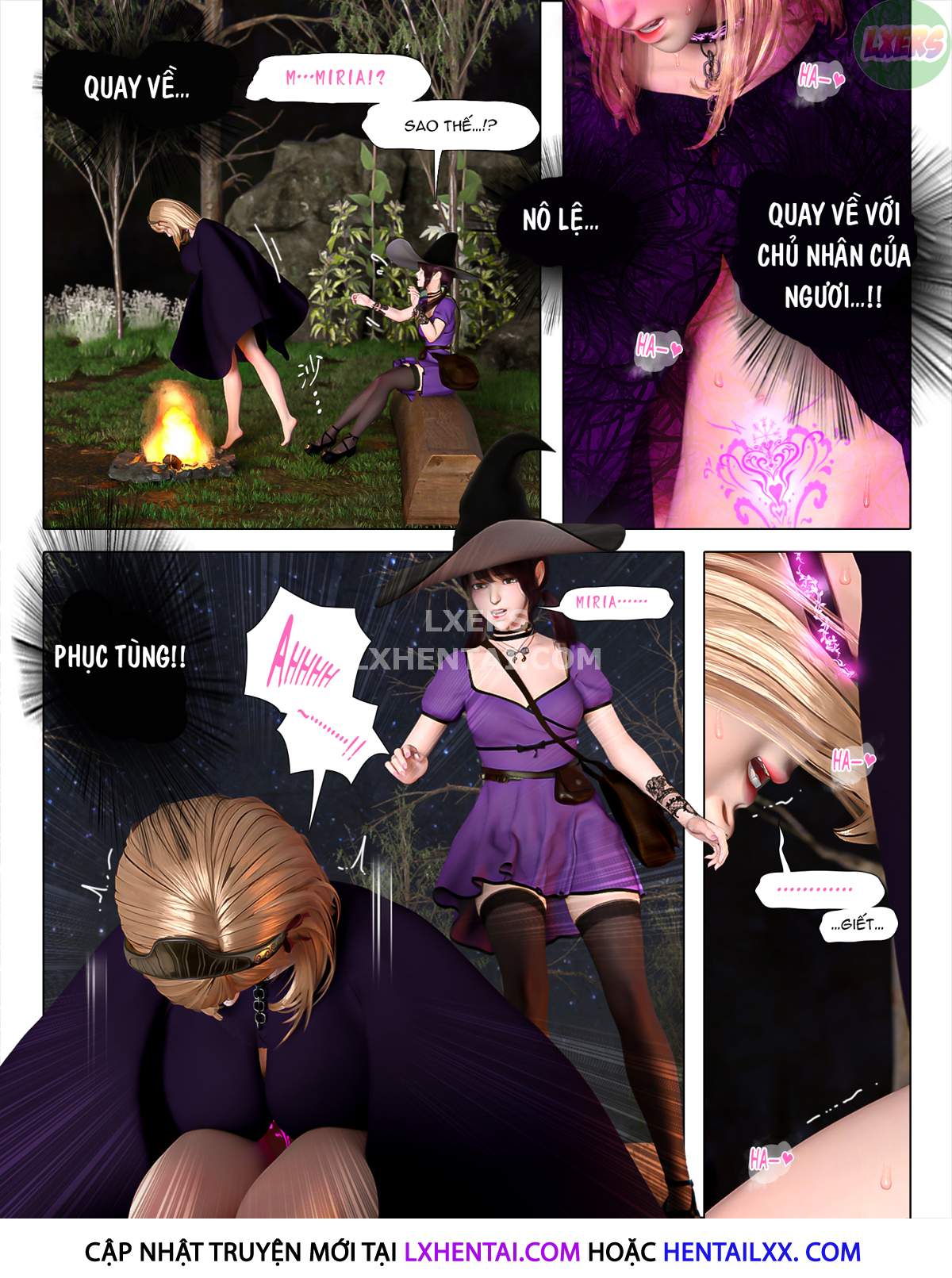 Đóa hồng sa vào bóng tối Chapter 3 - Trang 59 - Dâm Cô Nương