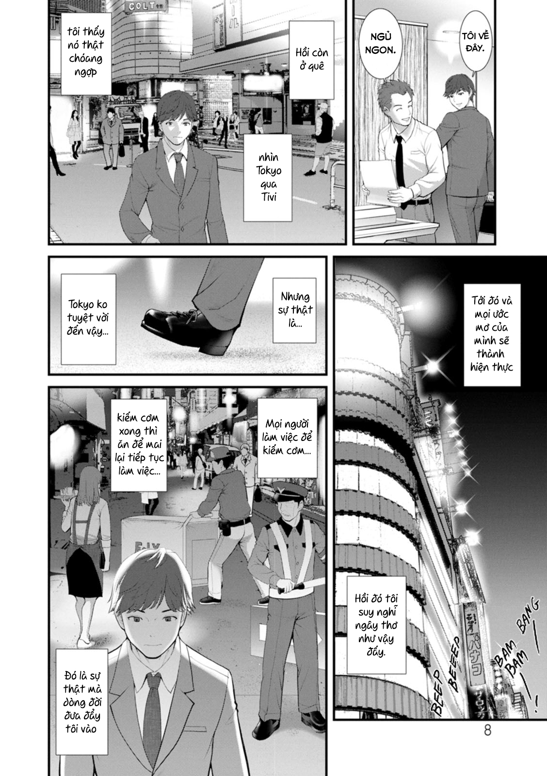 Trăng mật dưới độ sâu 30m Chapter 1 - Trang 9 - Dâm Cô Nương