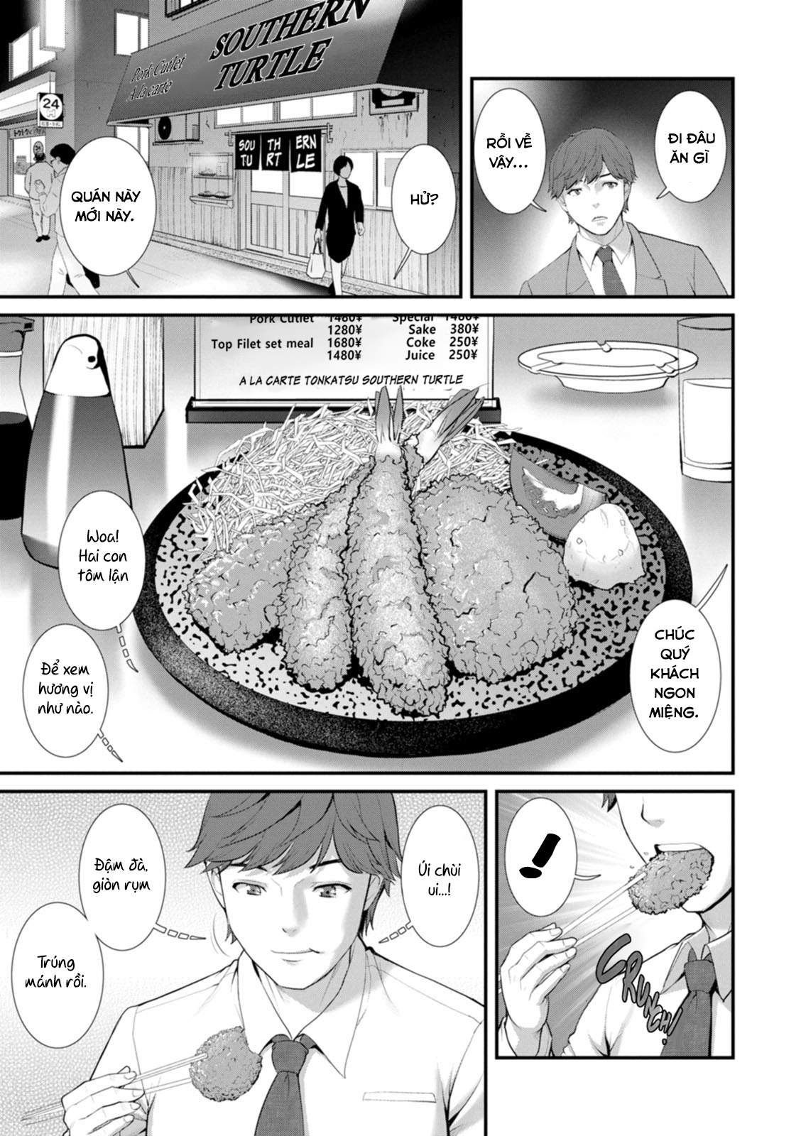 Trăng mật dưới độ sâu 30m Chapter 1 - Trang 10 - Dâm Cô Nương