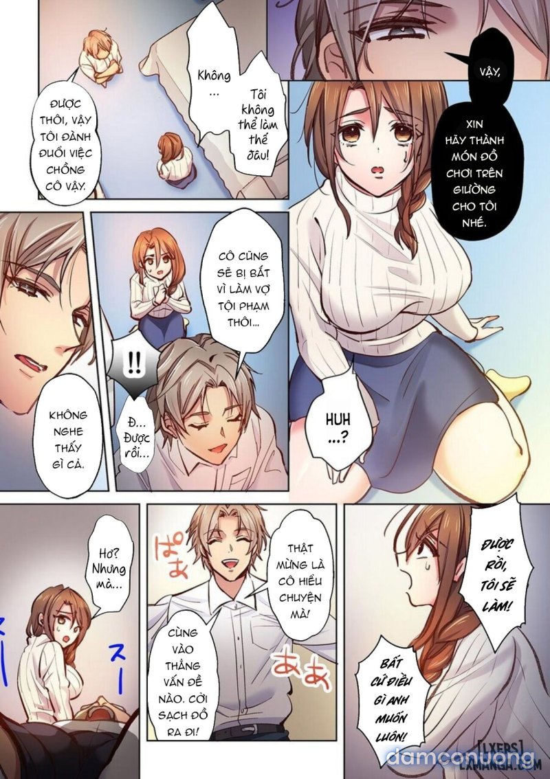 Nemuru Otto no Mae de Otosareta Hitozuma _Mou Ikitakunai no... Yurushite Kudasai... Chapter 1 - Trang 7 - Dâm Cô Nương