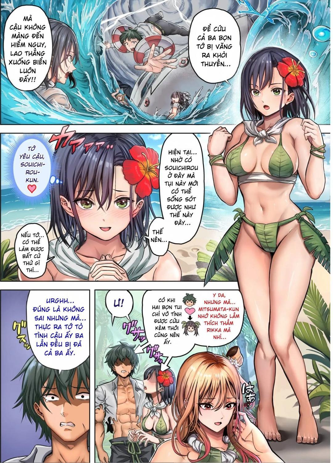 Dàn harem nơi hoang đảo Oneshot - Trang 10 - Dâm Cô Nương