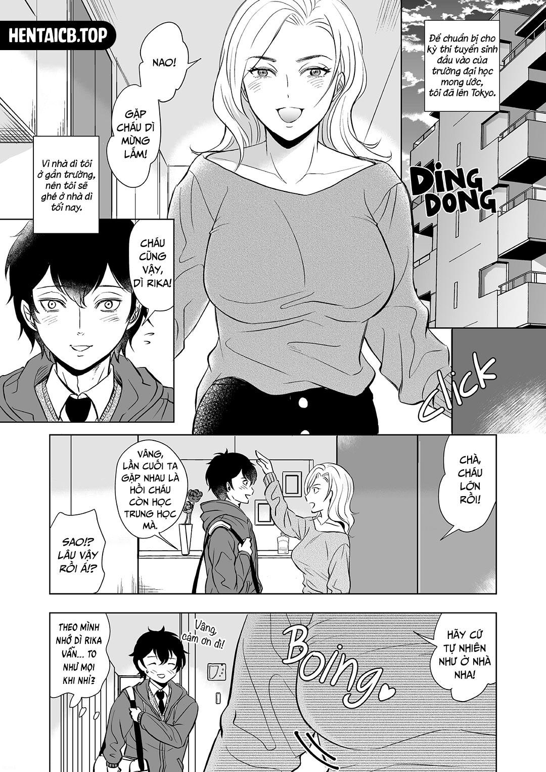 Dì yêu đã lấy zin của tôi! Oneshot - Trang 2 - Dâm Cô Nương