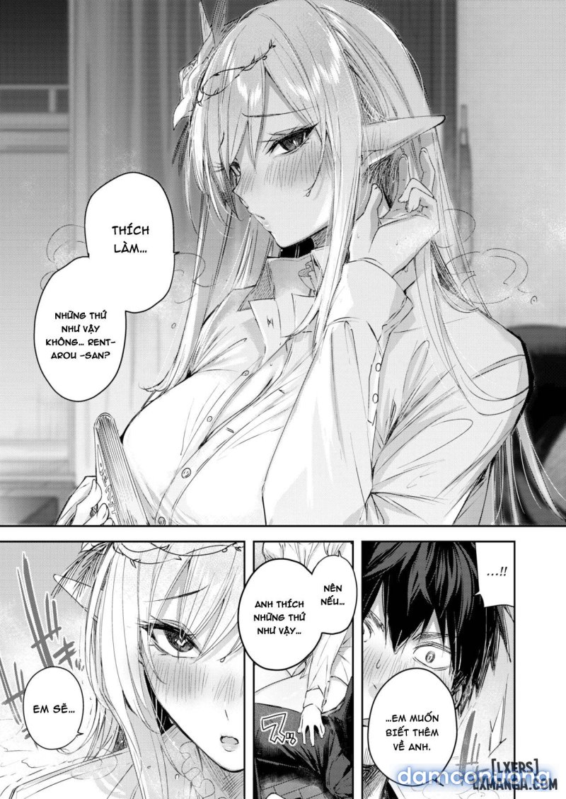 Dokushinn Hunter no Deai ha Elf no Mori de Chapter 3 - Trang 11 - Dâm Cô Nương