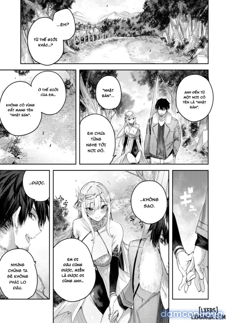 Dokushinn Hunter no Deai ha Elf no Mori de Chapter 2 - Trang 25 - Dâm Cô Nương