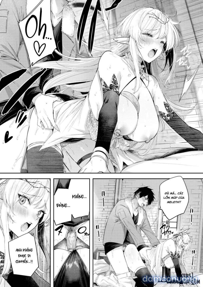 Dokushinn Hunter no Deai ha Elf no Mori de Chapter 4 - Trang 19 - Dâm Cô Nương