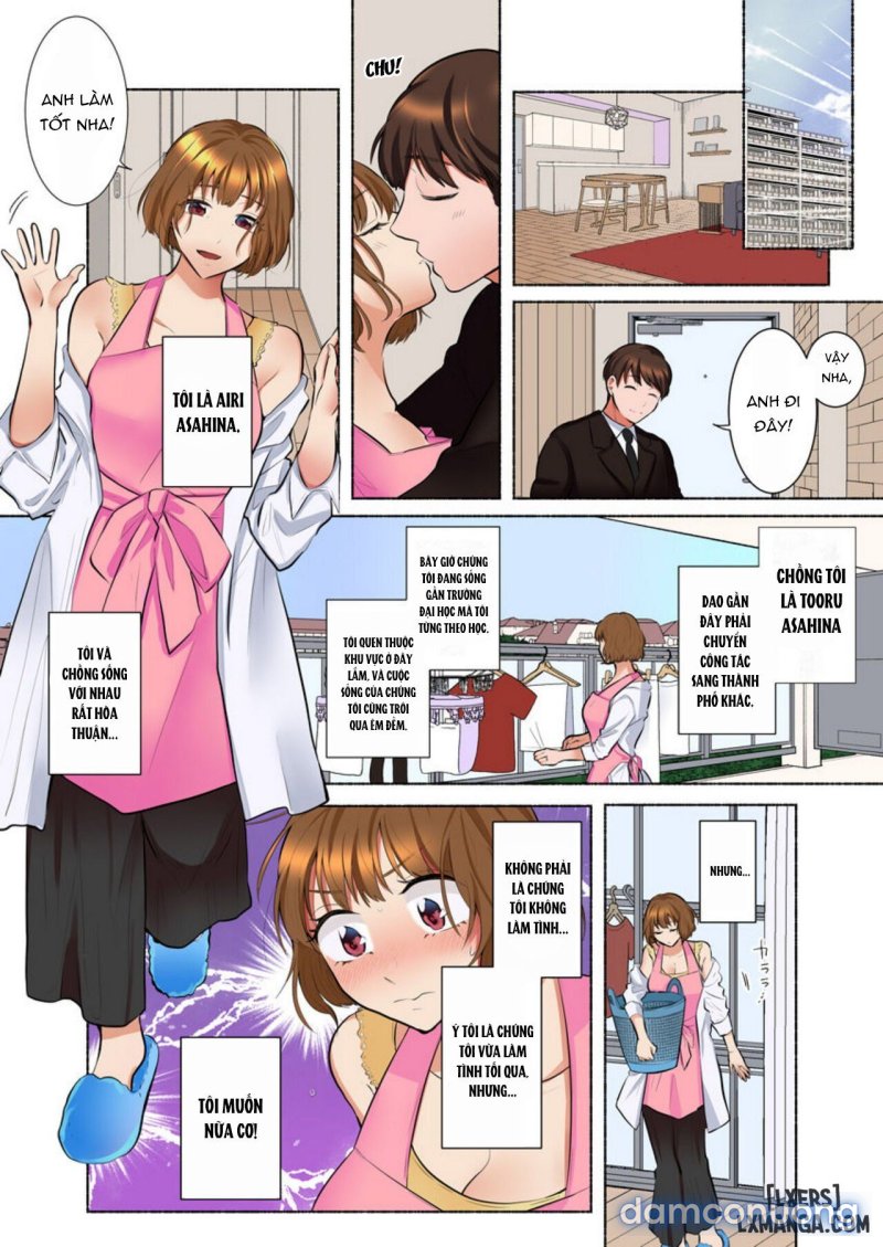 Her Neighbor is a Sadistic Ex-Boyfriend. She Loves her Husband_ but her Aching Body is Being Redeveloped 1 Chapter 1 - Trang 10 - Dâm Cô Nương