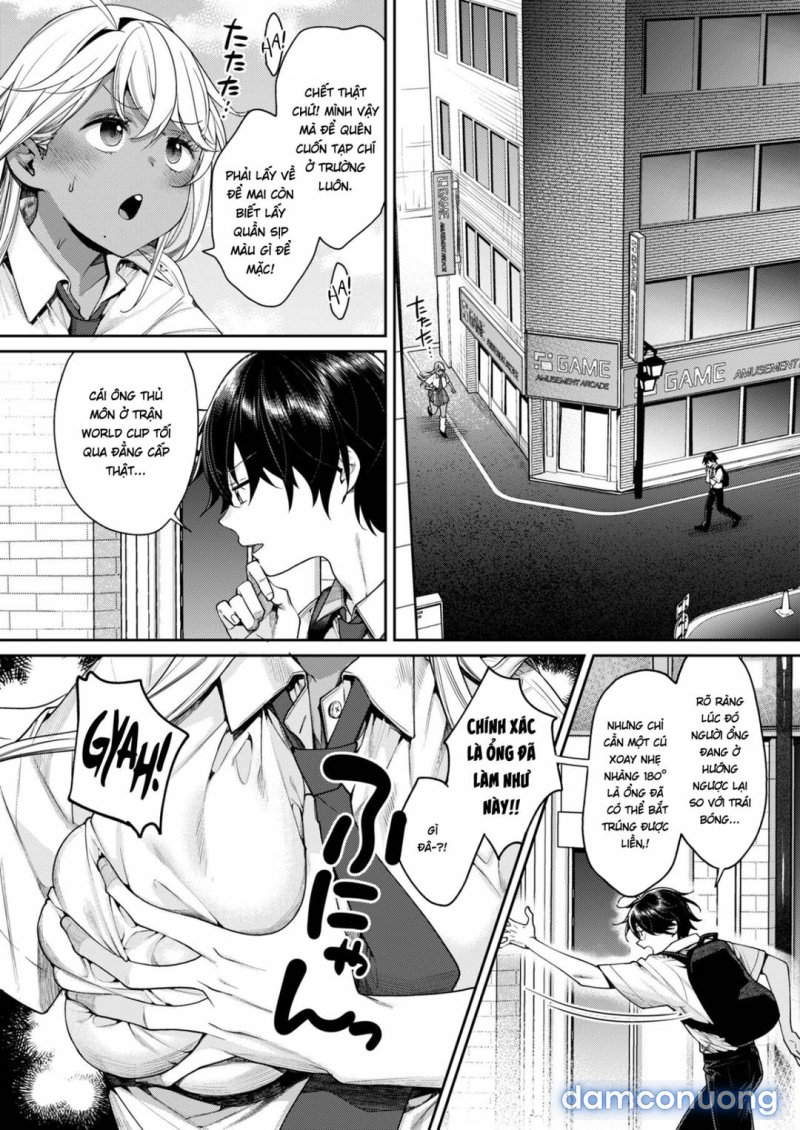 Lý do tôi có cô bạn gái là gyuru da ngăm Oneshot - Trang 9 - Dâm Cô Nương