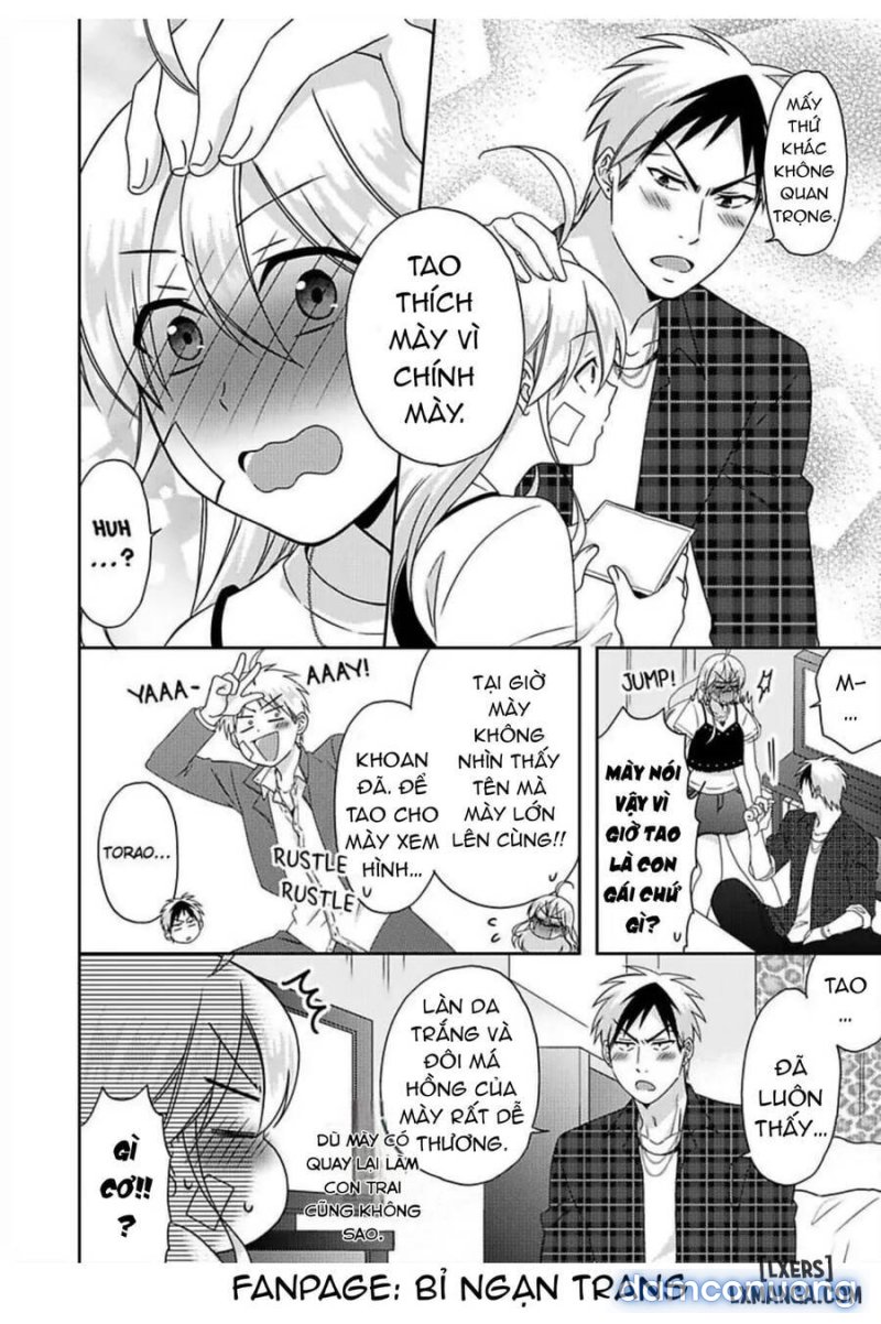 Nyotaika Yankee Gakuen: Ore no Hajimete, Nerawaretemasu! Chapter 41 - Trang 16 - Dâm Cô Nương