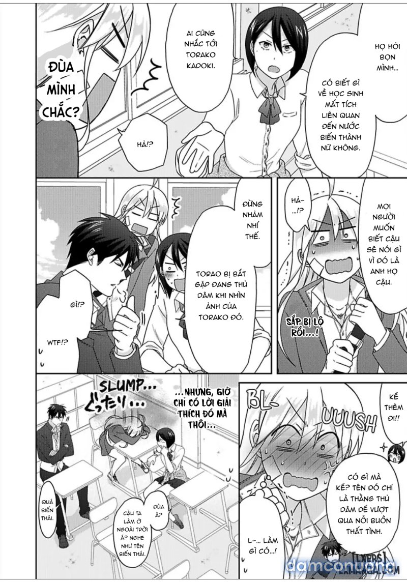 Nyotaika Yankee Gakuen: Ore no Hajimete, Nerawaretemasu! Chapter 48 - Trang 10 - Dâm Cô Nương