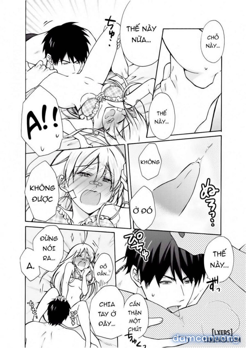 Nyotaika Yankee Gakuen: Ore no Hajimete, Nerawaretemasu! Chapter 8 - Trang 28 - Dâm Cô Nương