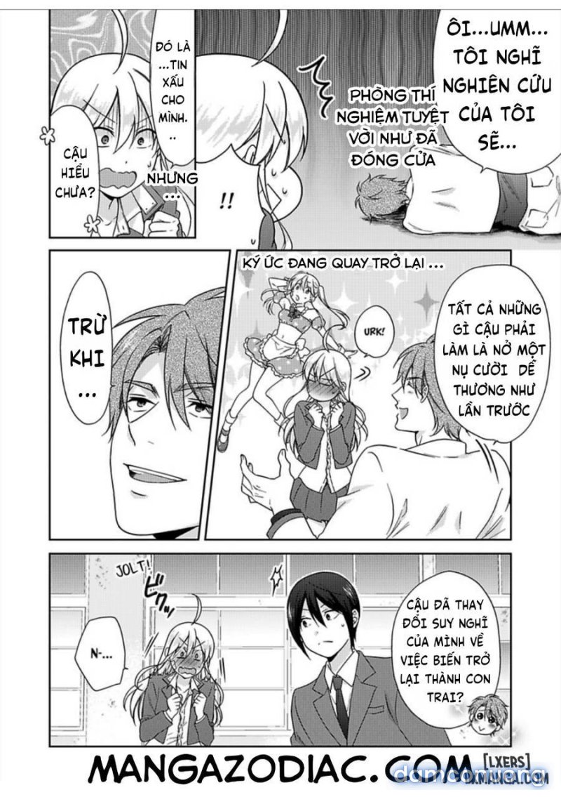 Nyotaika Yankee Gakuen: Ore no Hajimete, Nerawaretemasu! Chapter 35 - Trang 7 - Dâm Cô Nương