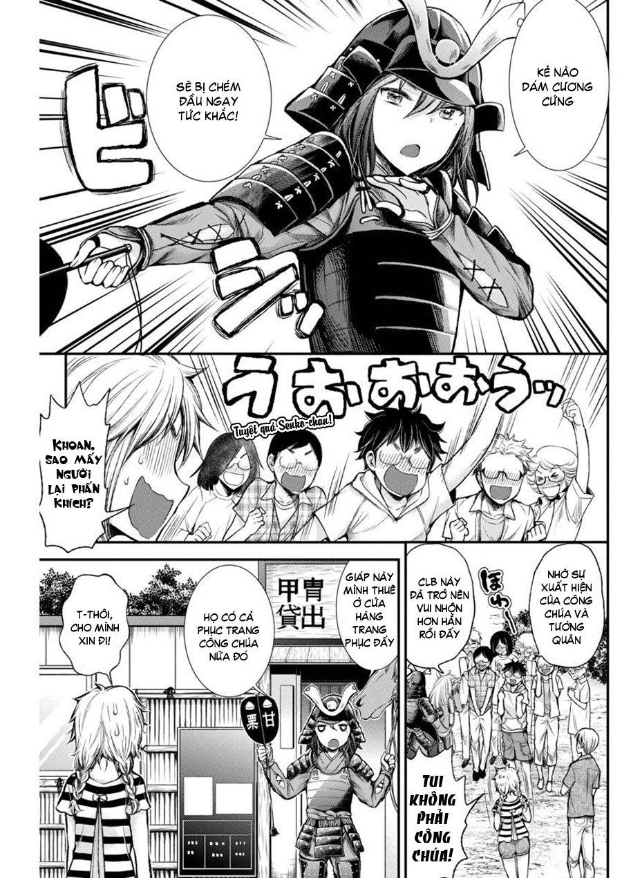 Henjo – Hen na Joshi Kousei Amaguri Chiko Chapter 34 - Trang 6 - Dâm Cô Nương