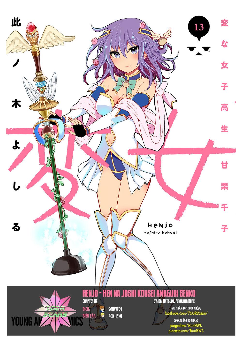 Henjo – Hen na Joshi Kousei Amaguri Chiko Chapter 87 - Trang 1 - Dâm Cô Nương