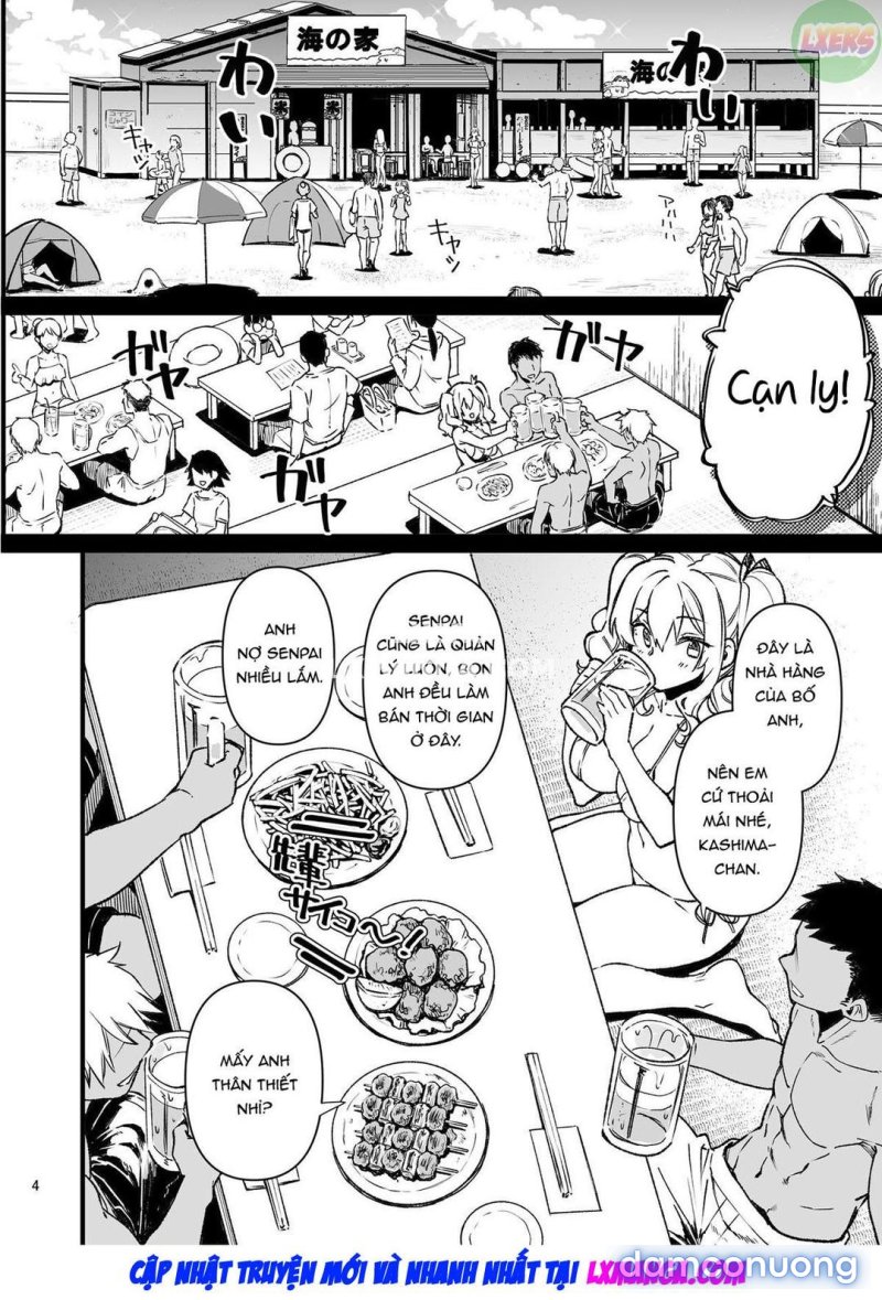 Kỳ Nghỉ Hè Của Trái Tim Tan Vỡ Kashima Chapter 2 - Trang 4 - Dâm Cô Nương