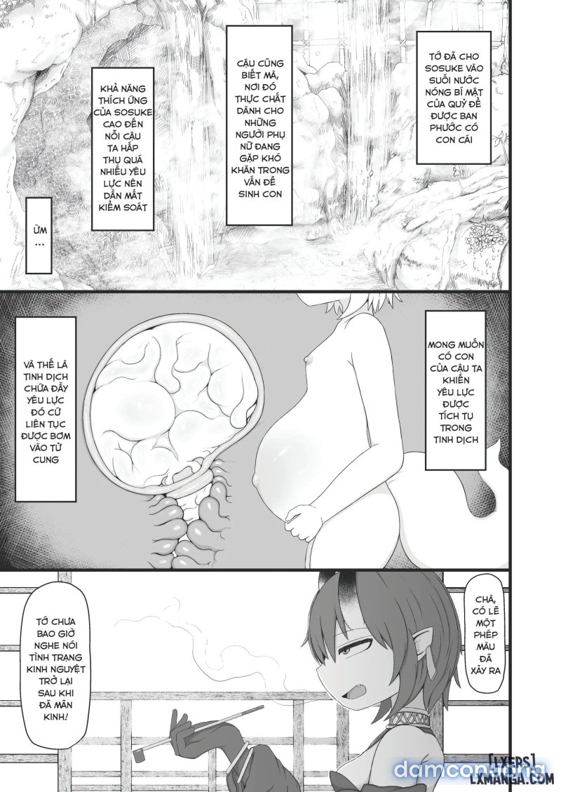 Loli Baba Okaa-san wa Oshi ni Yowai 8 Oneshot - Trang 21 - Dâm Cô Nương
