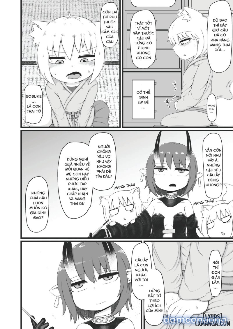 Loli Baba Okaa-san wa Oshi ni Yowai 8 Oneshot - Trang 22 - Dâm Cô Nương