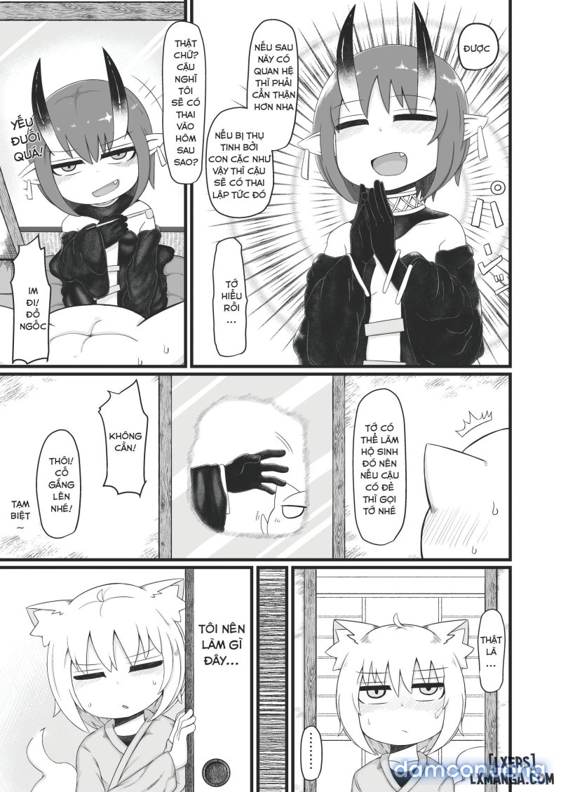 Loli Baba Okaa-san wa Oshi ni Yowai 8 Oneshot - Trang 23 - Dâm Cô Nương