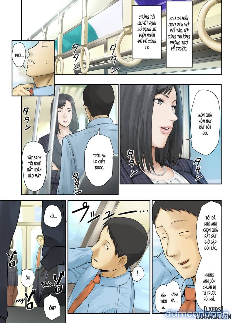 Kaisha no Iki Okure BBA Haramaseta Chapter 4 - Trang 2 - Dâm Cô Nương