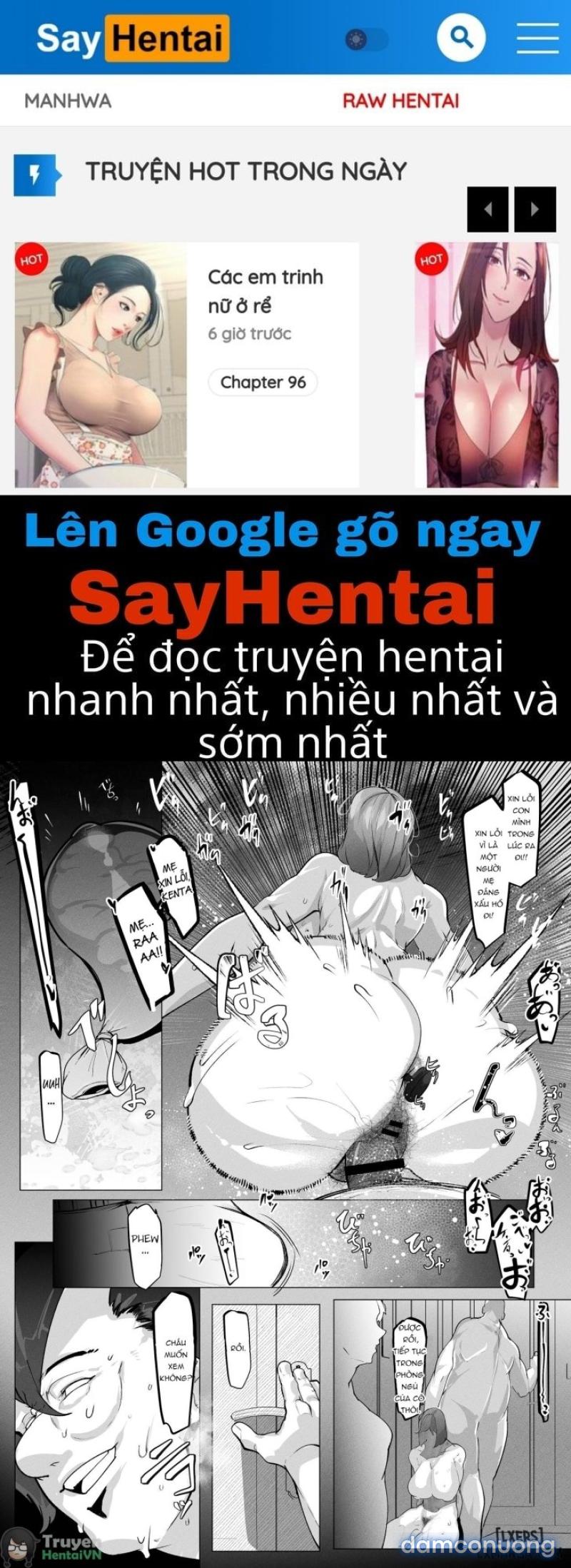 Mẹ Tôi Khỏa Thân Xin Lỗi Vì Lỗi Lầm Của Tôi Chapter 3 - Trang 1 - Dâm Cô Nương