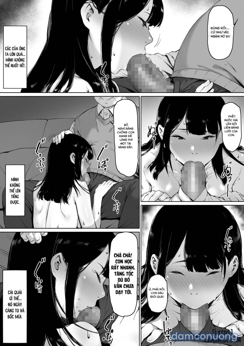 Gifu to Doukyou Suru ni Natta Shiawase na Shinkon Seikatsu o Okuro Hazu datta no ni Chapter 1 - Trang 55 - Dâm Cô Nương