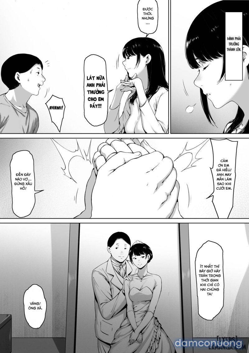 Gifu to Doukyou Suru ni Natta Shiawase na Shinkon Seikatsu o Okuro Hazu datta no ni Chapter 1 - Trang 9 - Dâm Cô Nương