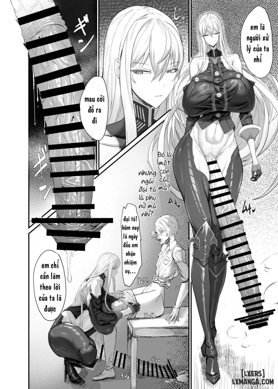 Valkyria hito-sei_shori kiroku Chapter 1 - Trang 3 - Dâm Cô Nương