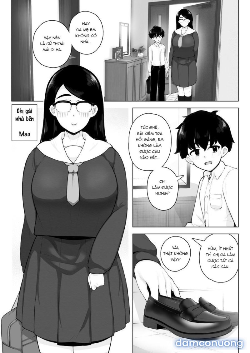 Class 1 Shiri ga Dekai Megane no Osanajimi ni Nakadashi Shiro to Honnou ga Itteiru Oneshot - Trang 2 - Dâm Cô Nương