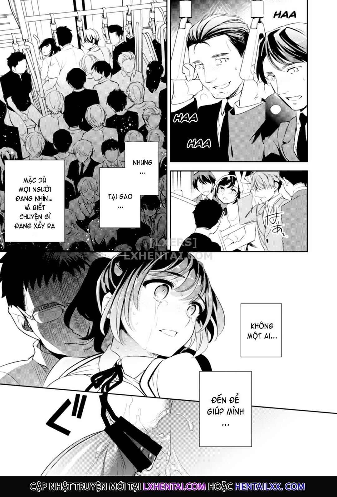 Sayuri – Cô gái phải NTR bởi tên quấy rối trên tàu Chapter 1 - Trang 17