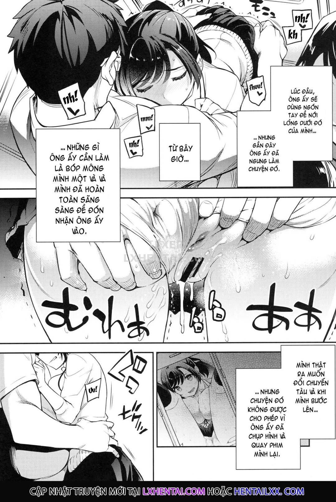 Sayuri – Cô gái phải NTR bởi tên quấy rối trên tàu Chapter 3 - Trang 7 - Dâm Cô Nương
