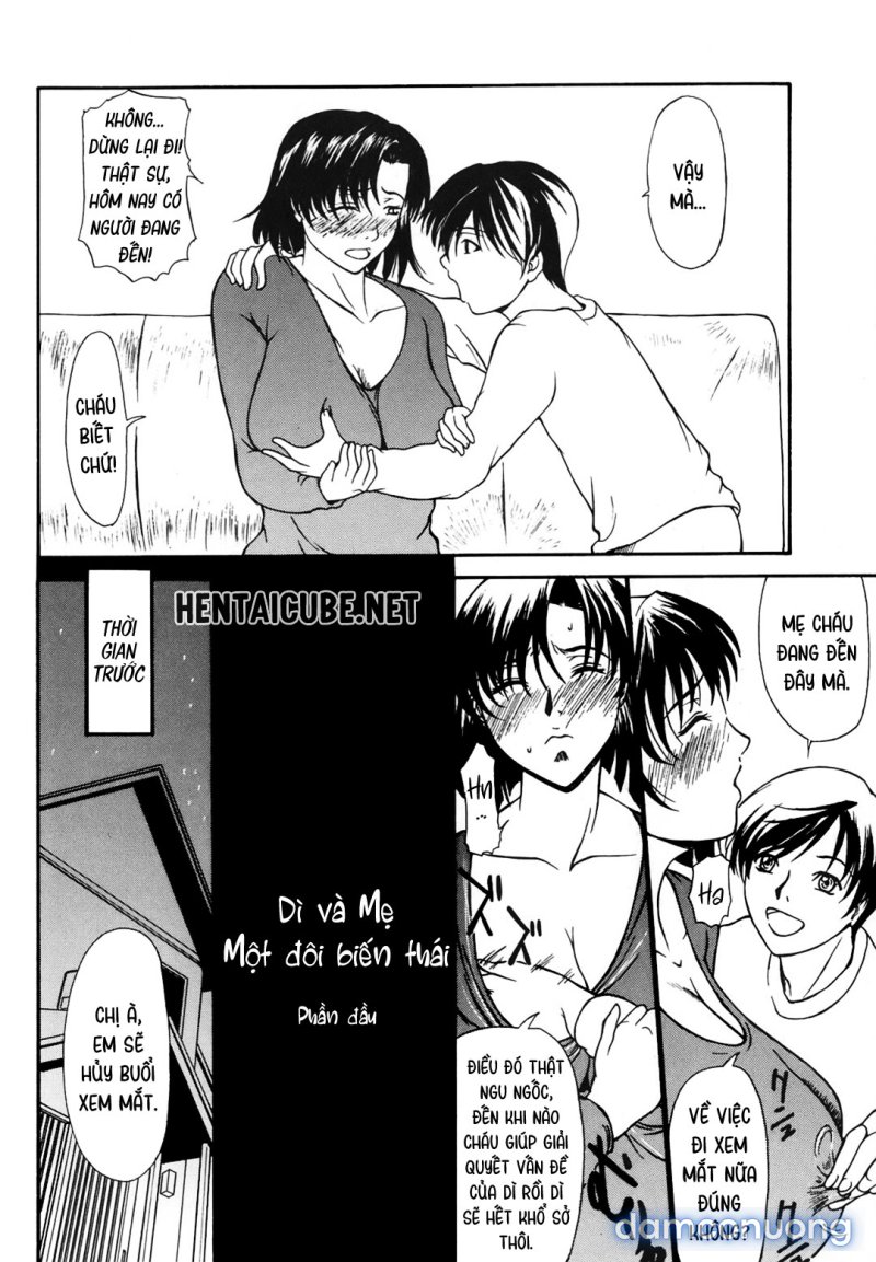 Mẹ và dì - Bộ đôi biến thái Chapter 1 - Trang 4 - Dâm Cô Nương