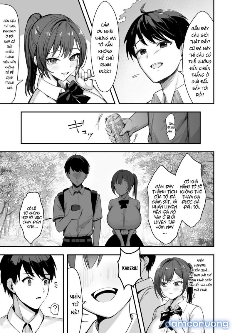 Bakunyuu na Rikujoubu no Kanojo, Senpai ni wa Sakaraemasen Oneshot - Trang 7 - Dâm Cô Nương