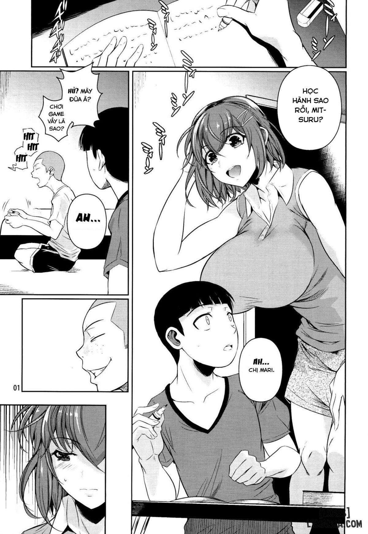 Hai Chị Em Ngực Khủng Xinh Đẹp Chapter 2 - Trang 3 - Dâm Cô Nương