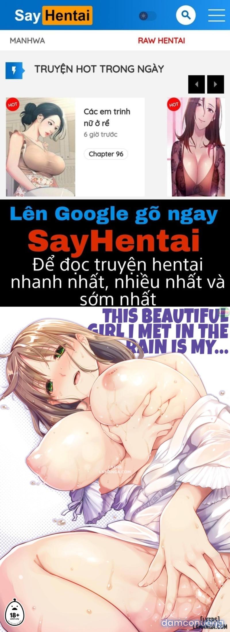 Cô nàng xinh đẹp tôi gặp trong cơn mưa là... Chapter 1 - Trang 1 - Dâm Cô Nương