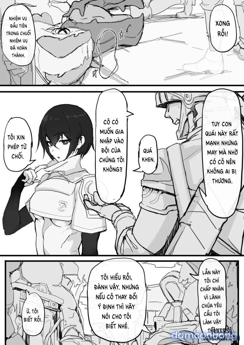 Kurokami ku-ru kensi no syumi Chapter 0 - Trang 3 - Dâm Cô Nương