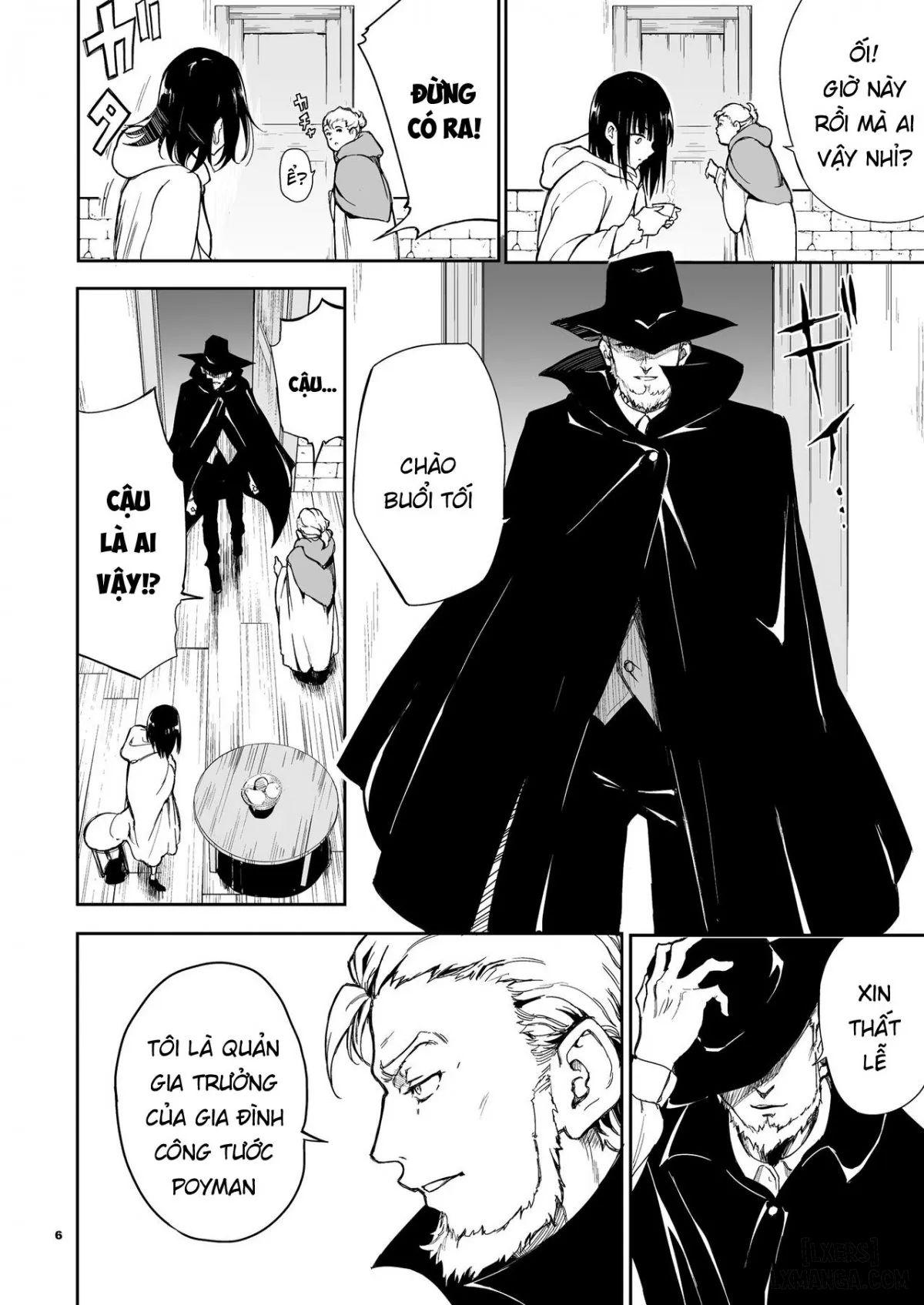 Maid Kyouiku -Botsuraku Kizoku Rurikawa Tsubaki Chapter 6 - Trang 7 - Dâm Cô Nương