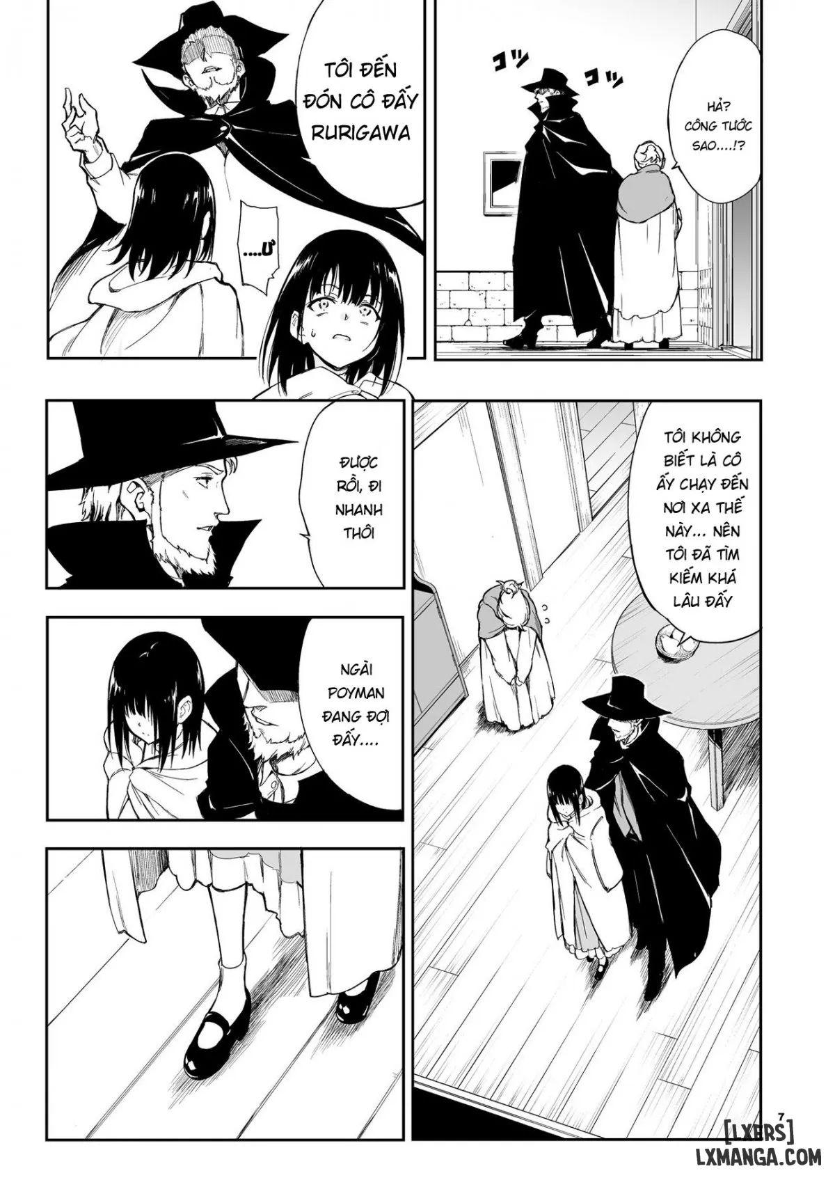 Maid Kyouiku -Botsuraku Kizoku Rurikawa Tsubaki Chapter 6 - Trang 8 - Dâm Cô Nương