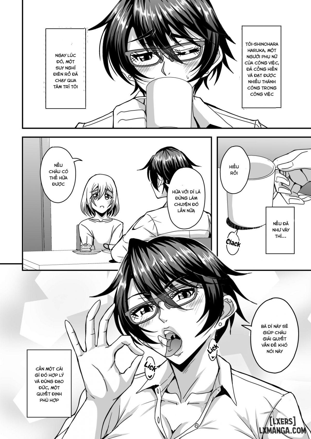 Arofour Dokushin BariCare Oba-san Chapter 1 - Trang 9 - Dâm Cô Nương