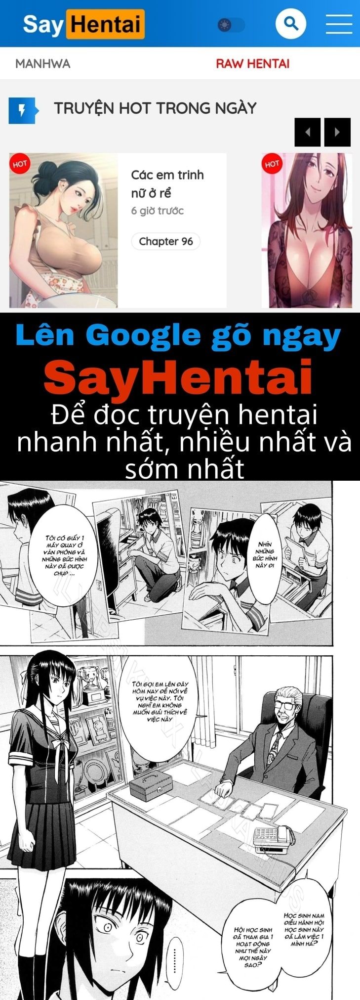 Hội trưởng hư hỏng Chapter 5 - Trang 1 - Dâm Cô Nương