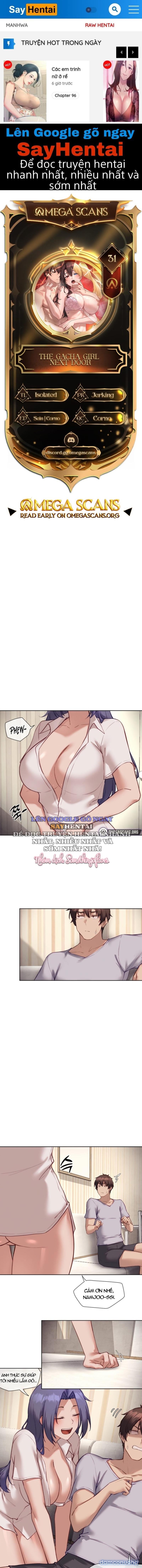 Cô Nàng Gacha Phòng Bên Chapter 31 - Trang 1 - Dâm Cô Nương