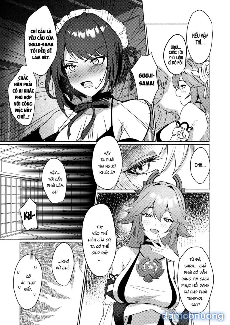 Inazuma Clumsy Maid Chaya Oneshot - Trang 17 - Dâm Cô Nương