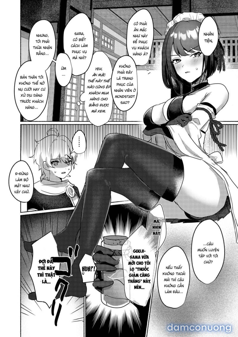 Inazuma Clumsy Maid Chaya Oneshot - Trang 18 - Dâm Cô Nương
