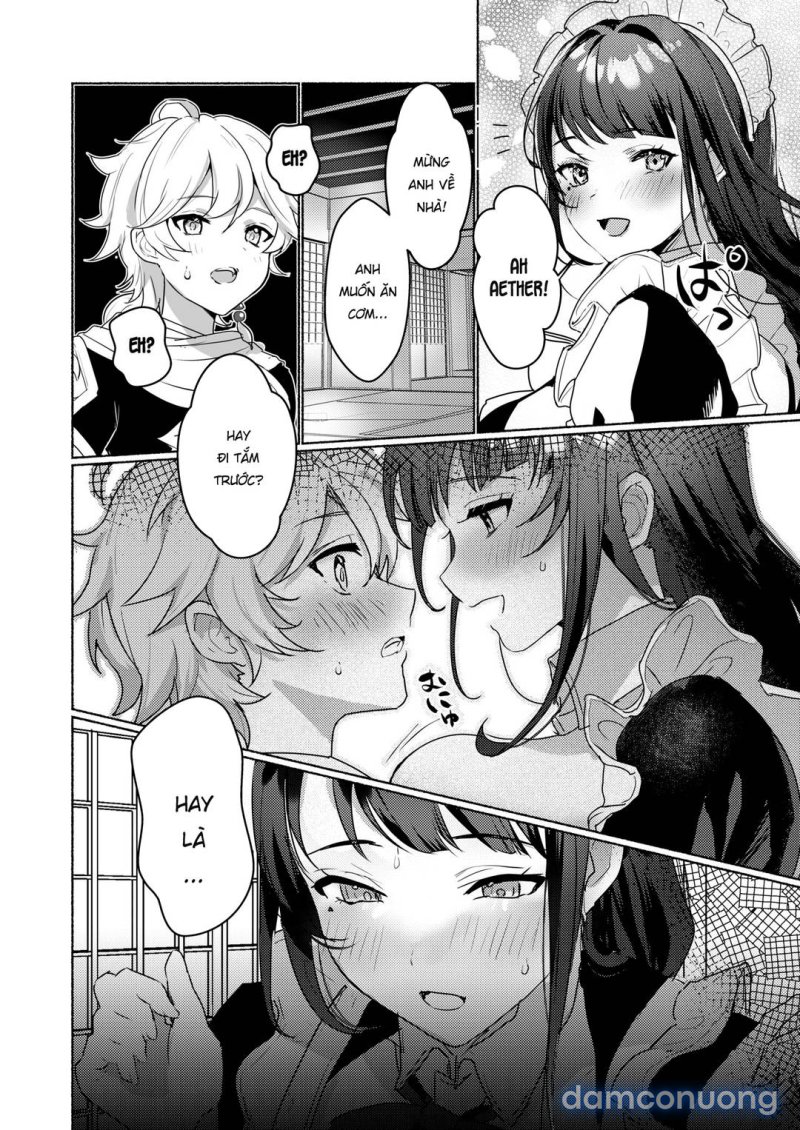 Inazuma Clumsy Maid Chaya Oneshot - Trang 4 - Dâm Cô Nương