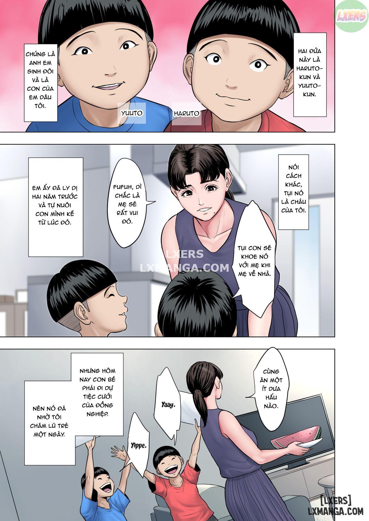 Futago no Oi no Oba Koukou Oneshot - Trang 3 - Dâm Cô Nương