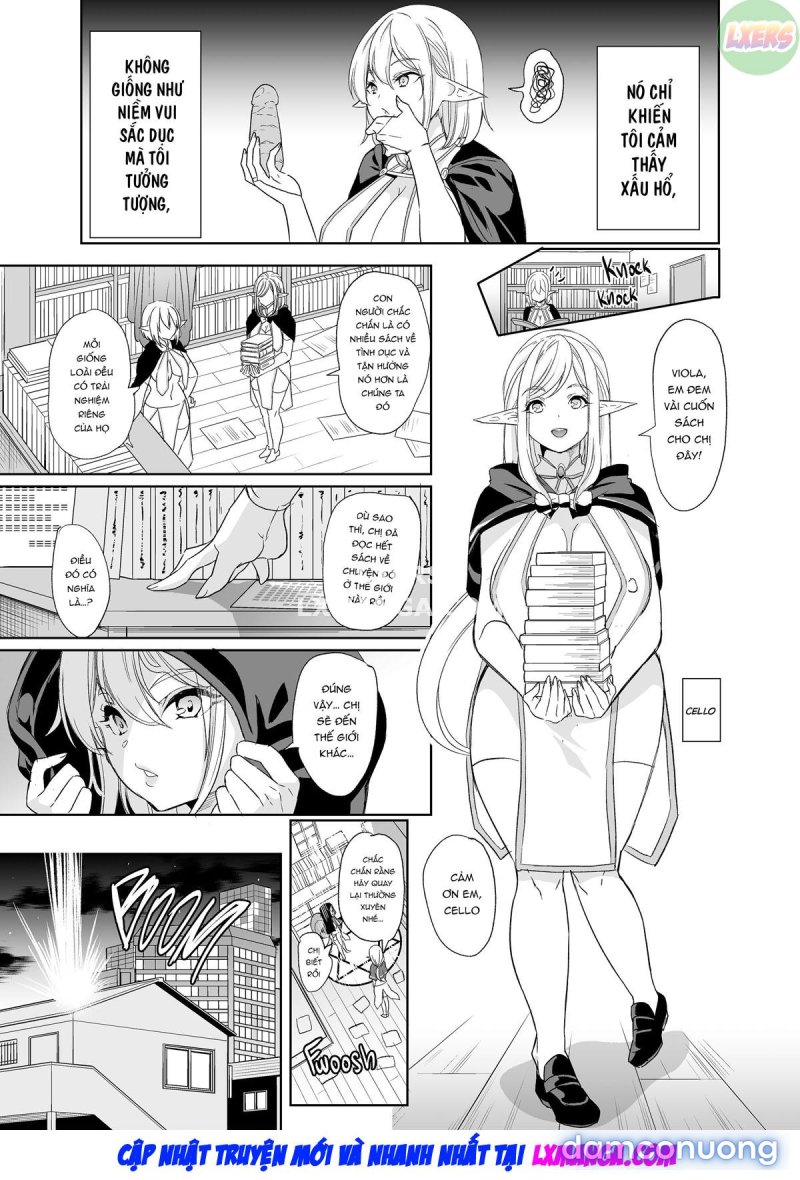 Tò mò tình dục - Nàng Elf muốn lên đỉnh bằng âm hộ mình Oneshot - Trang 5 - Dâm Cô Nương