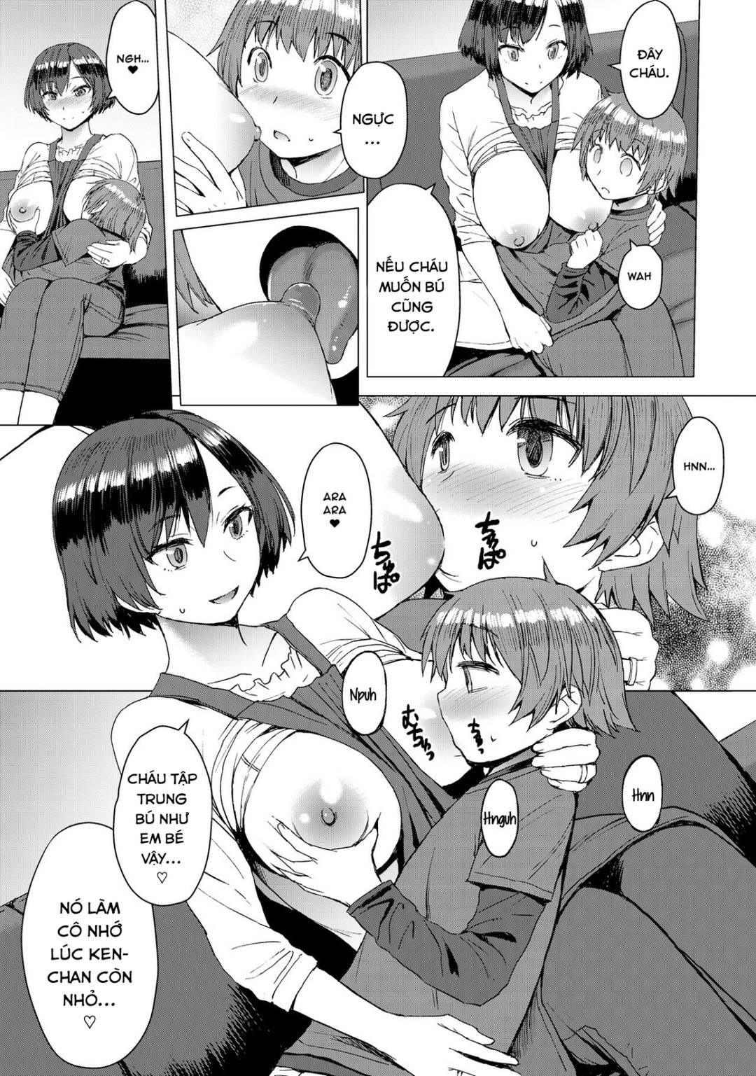 Chơi cùng mẹ của Ken-chan! Oneshot - Trang 8 - Dâm Cô Nương