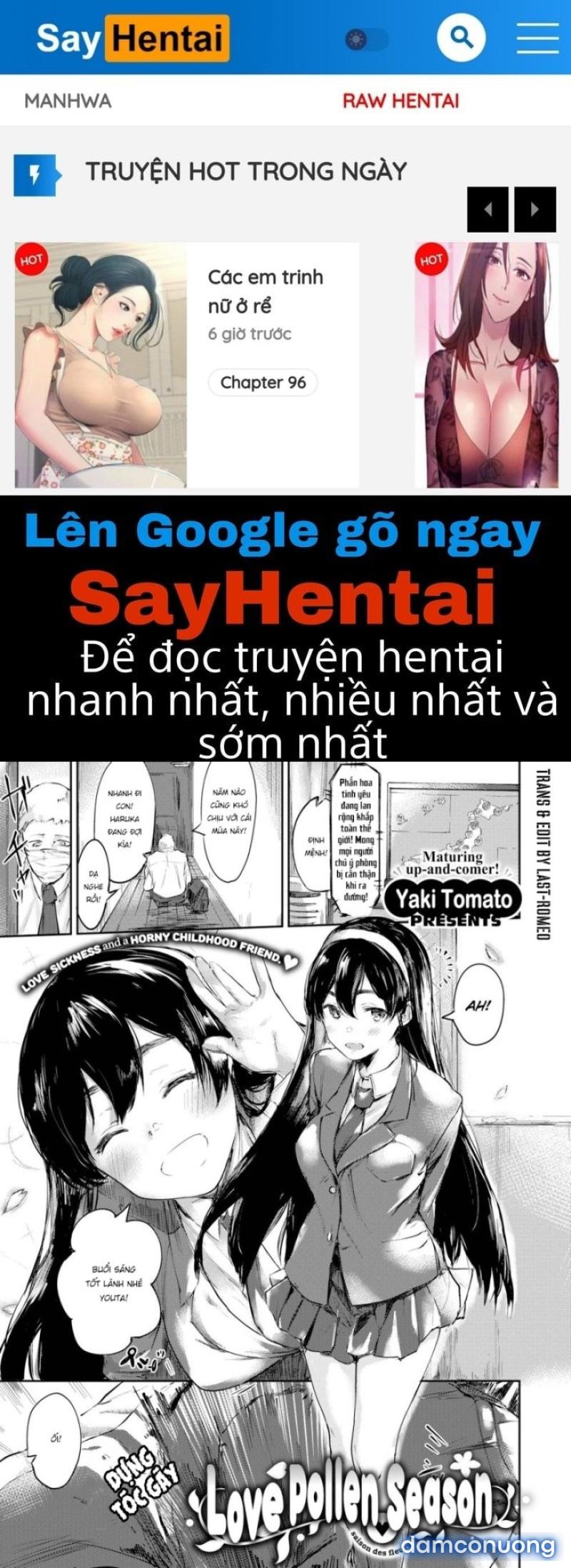 Mùa Phấn Hoa Động Dục Chapter 1 - Trang 1 - Dâm Cô Nương