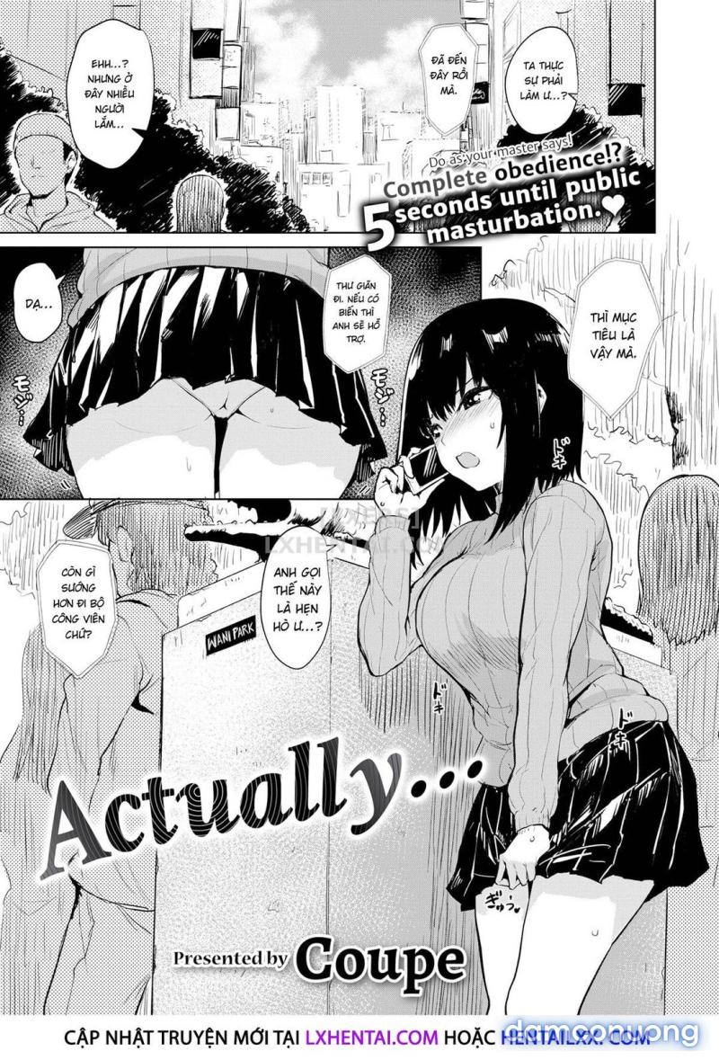 Thực ra… Oneshot - Trang 3 - Dâm Cô Nương