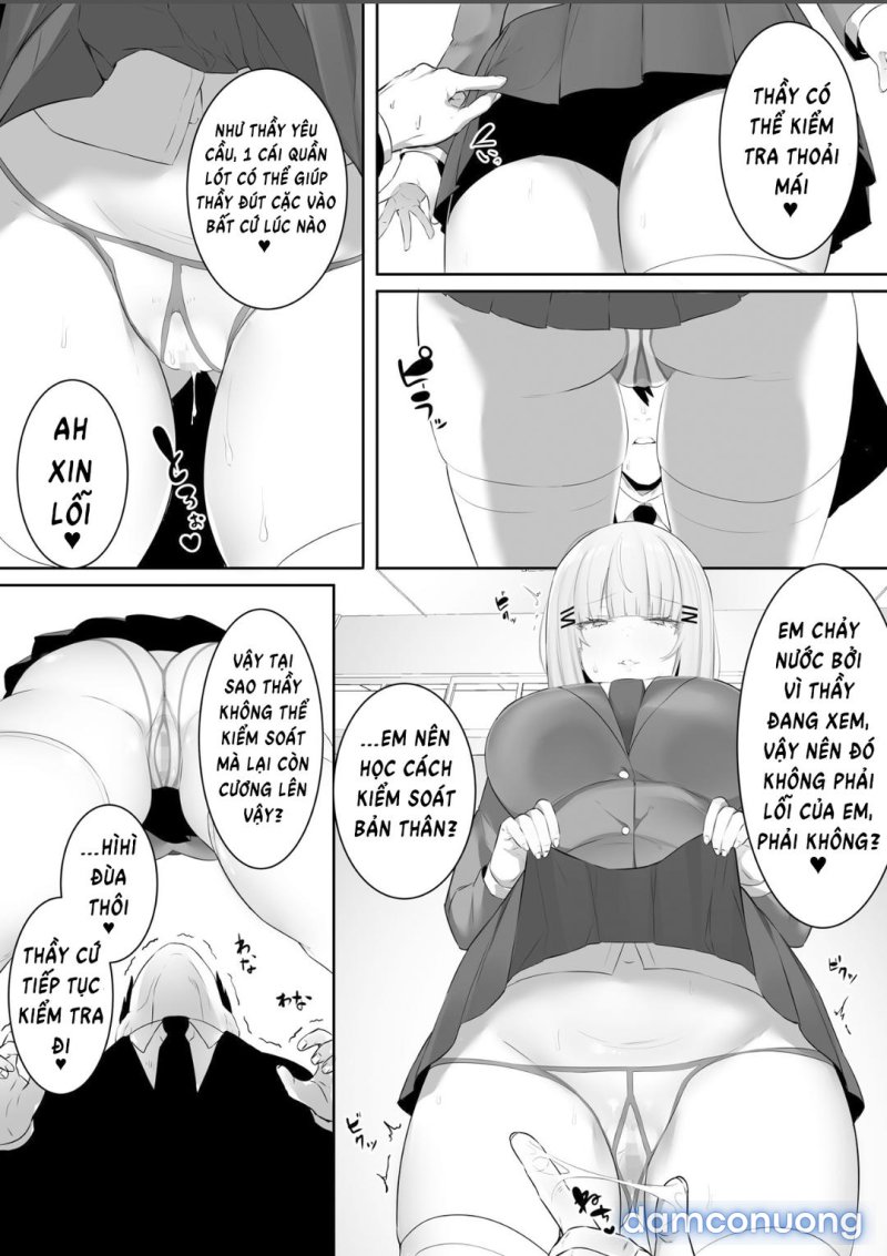Onsei Keishiki de Oshiego to Amaama Ecchi Oneshot - Trang 9 - Dâm Cô Nương