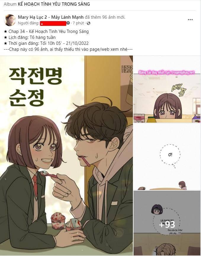Tình Yêu Trong Sáng Chapter 34.2 - Trang 1 - Dâm Cô Nương