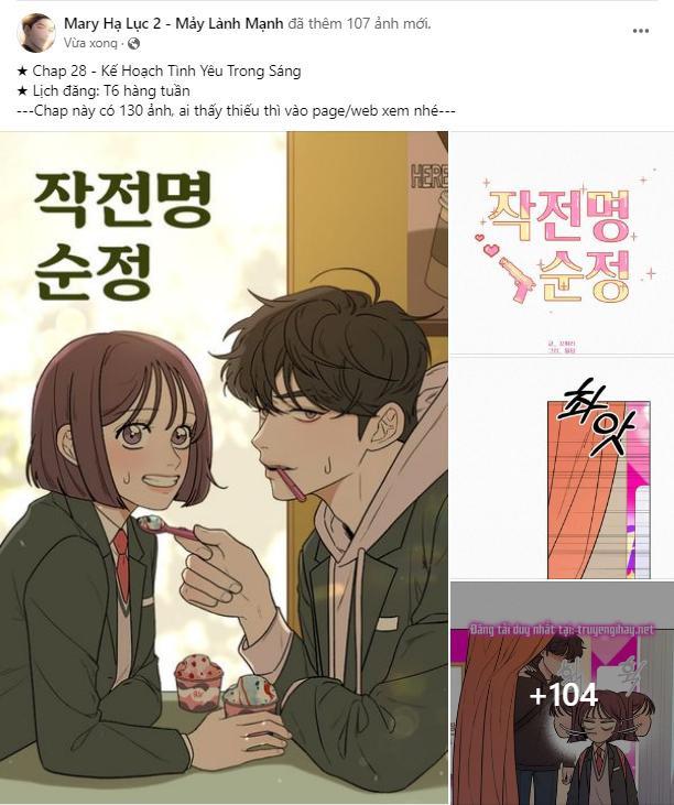 Tình Yêu Trong Sáng Chapter 30.5 - Trang 28 - Dâm Cô Nương